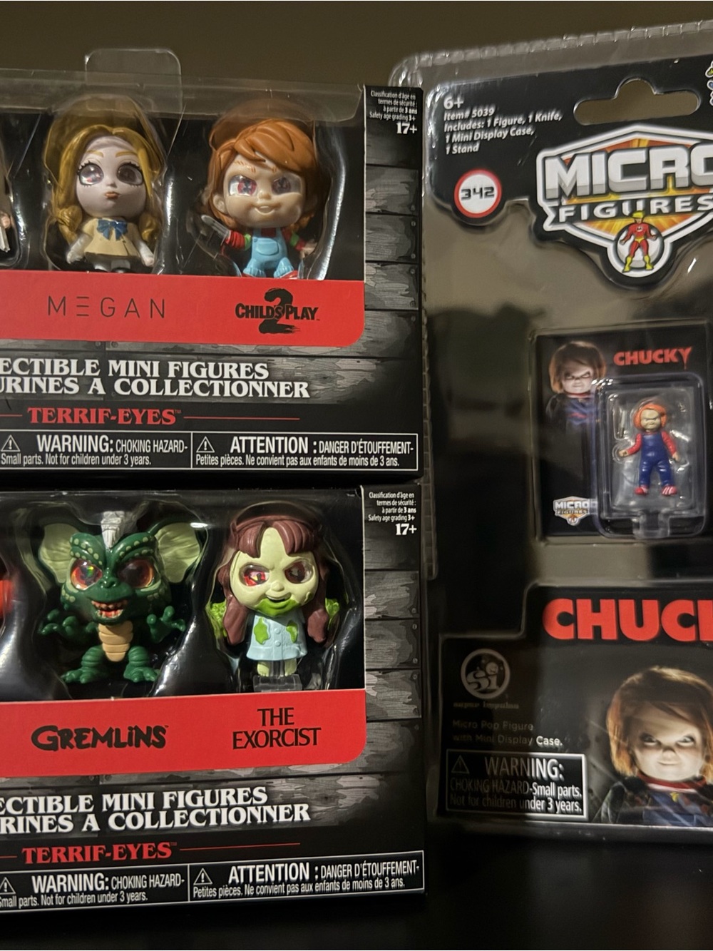 Horror Collectible Mini Figure Pack